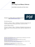 Computer Vision Using Local Binary Patterns: Erratum