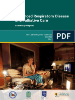 Advanced Respiratory Disease Palliative Care Report