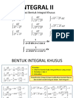 Integral II