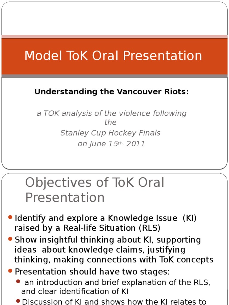 ToK Analysis of Vancouver Riots | PDF | Ethology | Virtue