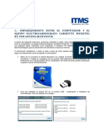 Emparejamiento Del Bluetooth Con Equipo Electrocardiógrafo Cardiette Microtel BT