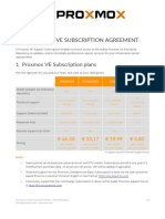 Proxmox VE Subscription Agreement V3.2