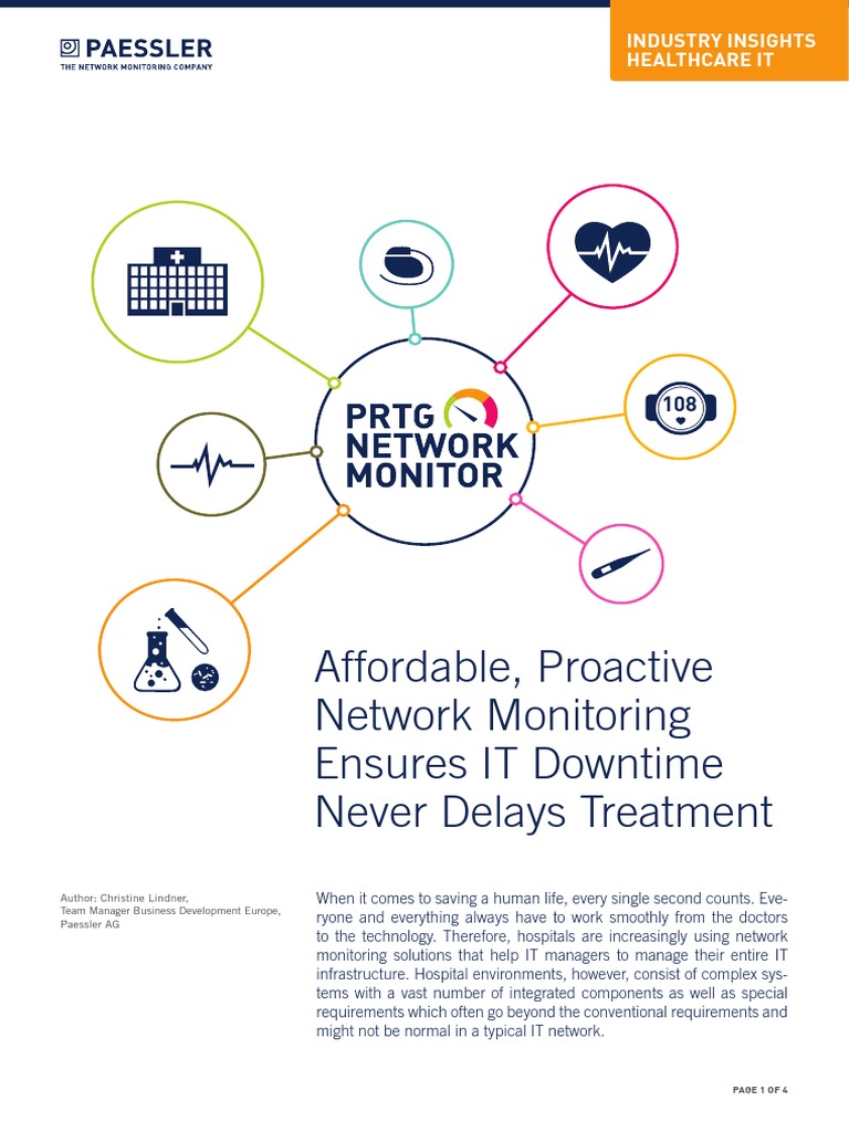 Proactive Network Monitoring in Healthcare | PDF | Health Care ...