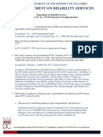 DDS Pre-Hearing Performance Oversight Questions and Answers