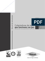 Calentador Assento CDG 15 Al PDF