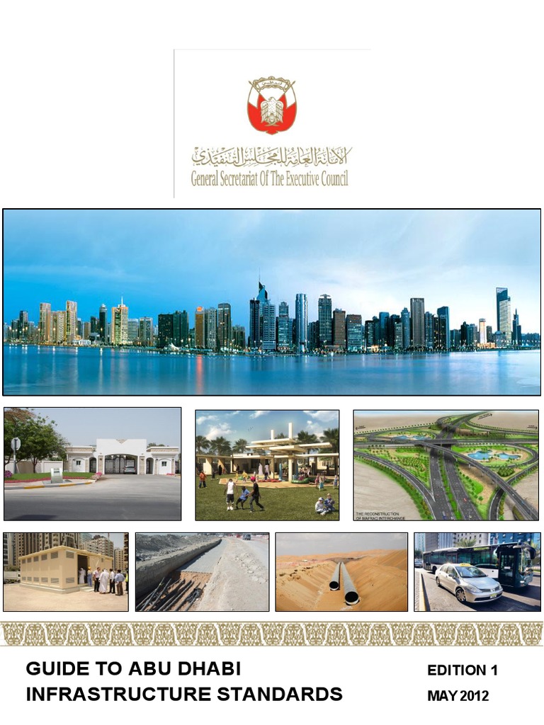 Abu Dhabi Infrastructure Standards Guide | PDF | Infrastructure ...