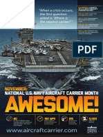U.S. Navy Aircraft Carrier History in November