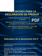 Charla Predios 2005