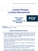 Clase04-Economía Peruana y Crisis Internacional