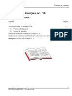 Probleme de Transport 1 METODE NUMERICE PDF