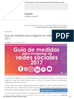 Guía de medidas para imágenes de redes sociales 2017 - Agencia de Marketing Online _ Diseño Web _ SEO _ Analitica _ Venezuela