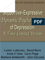 Supportive Expressive Dynamic Psychotherapy of Depression
