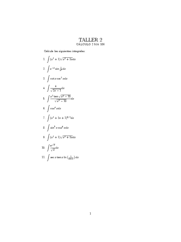 Taller 2 | PDF