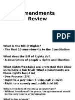 amendments review