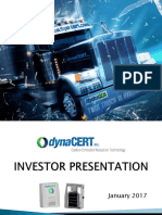 Dyna Cert Investors Presentation January 2017