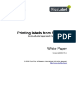 Printing Labels From SAP R/3:: White Paper