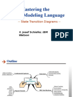 Mastering The Unified Modeling Language: - State Transition Diagrams
