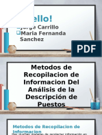 Presentacion Analisis y Descripcion de Puestos