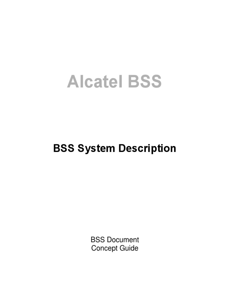 Bss PDF Standards