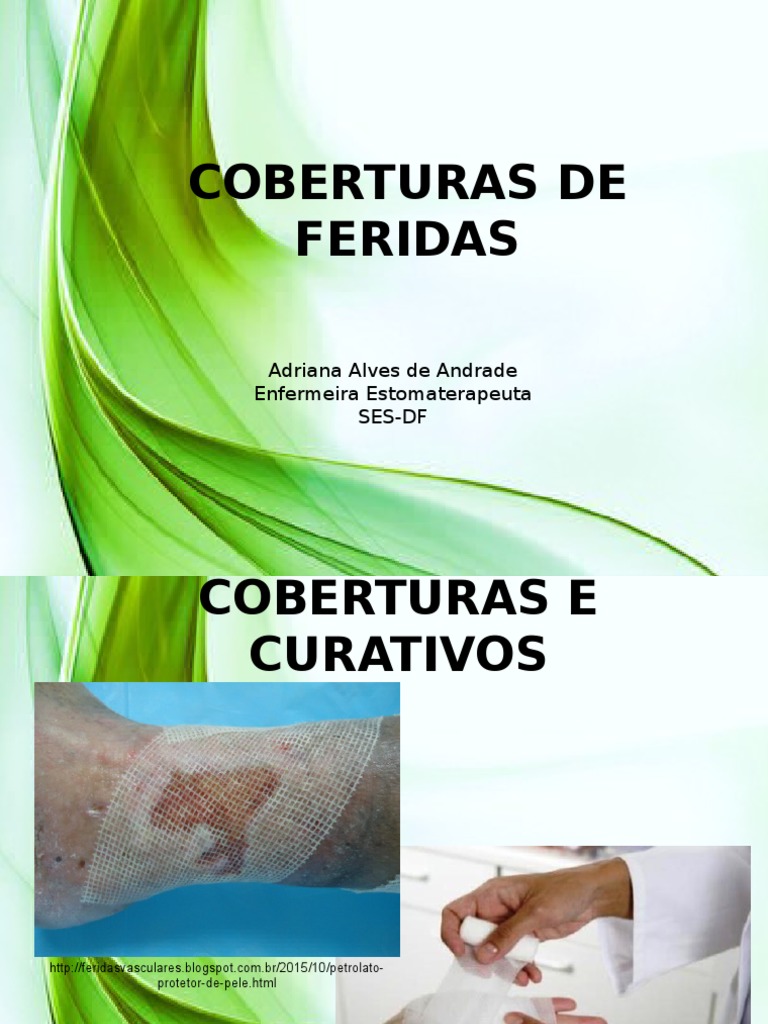 Coberturas de Feridas - Completo | PDF | Necrose | Queimadura