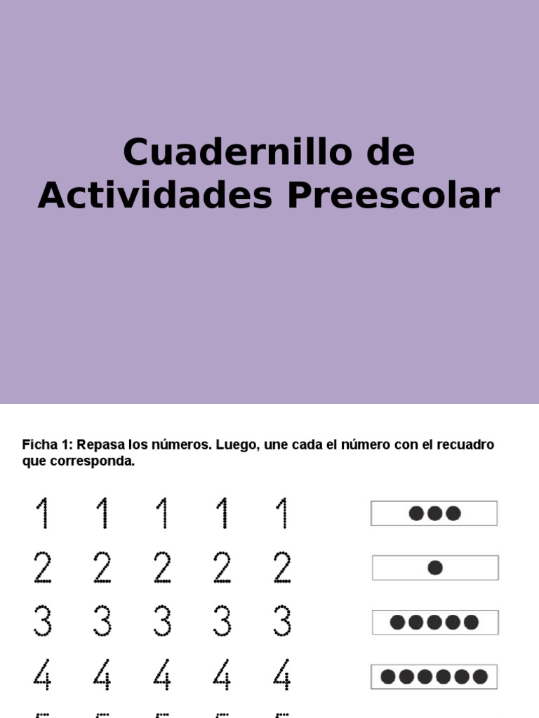 Cuadernillo de Actividades Preescolar | PDF | Color | Ocio