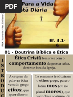 01 - Doutrina Bíblica e Ética Cristã