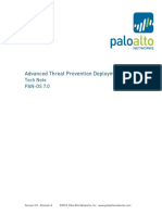Threat Prevention Deployment TechNote Version 3.0 RevA