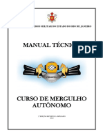 Manual técnico de mergulho autônomo CBMERJ