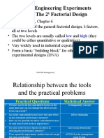 Design of Engineering Experiments Part 5 - The 2 Factorial Design