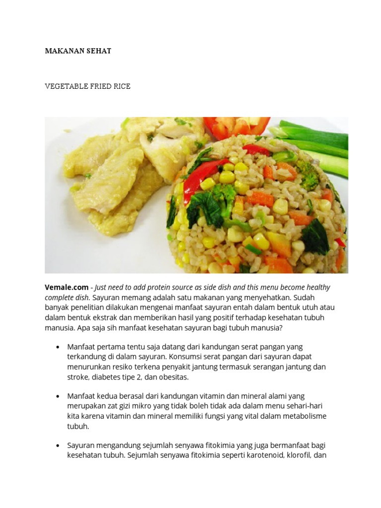Makanan Sehat