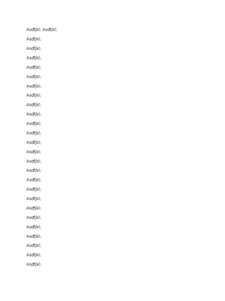 Asdfjkl Typing Practice | PDF | Human–Computer Interaction | Personal