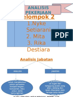 ANALISIS PEKERJAAN