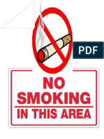 No Smoking New Design