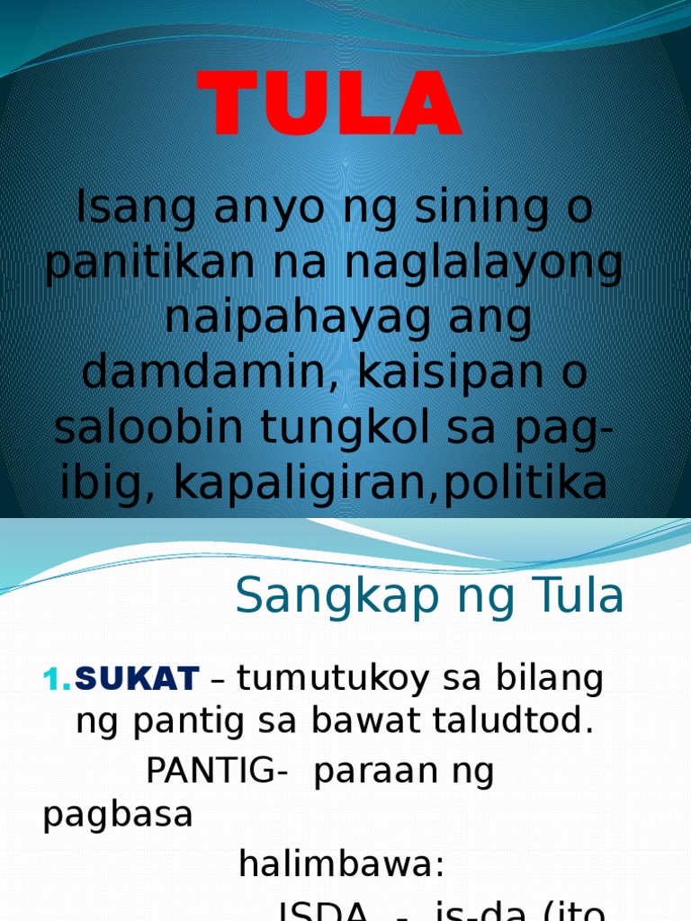 Kahulugan Ng Tula It Seems Like The Perfect Day To Announce That We