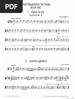 First Repertoire For Viola Book 1 - Viola Part