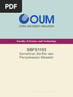 SBFS1103 Kemahiran Berfikir Penyelesaian Masalah Eogos Ssept2012 PDF