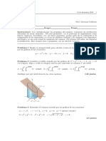 Previo N 2: C Alculo III 13 de Diciembre 2016 1