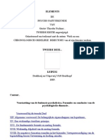 Elements de Psychonatuurkunde-02-Gustav T. Fechner