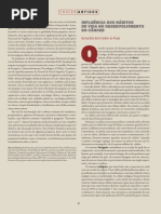 Influência Dos Hábitos de Vida No Desenvolvimento Do Câncer