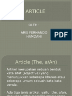 Article (the,A,An)