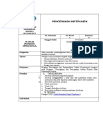 Sop Pengepakan Instrumen