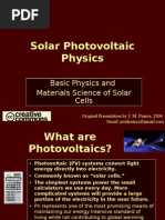 Download Solar Photovoltaic Physics by Joshua Pearce SN34182305 doc pdf