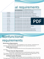 Functional Requirements: Requirement ID Requirement Specification