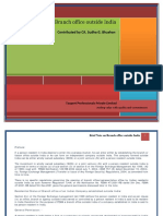 Establishment of Branch Office Outside India: Contributed by CA. Sudha G. Bhushan