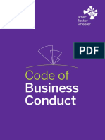 Amec Foster Wheeler Code of Business Conduct 2015
