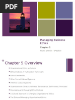 Managing Business Ethics: Treviño & Nelson - 5 Edition