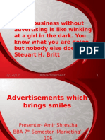 Doing Business Without Advertising Is Like Winking at A Girl in The Dark. You Know What You Are Doing, But Nobody Else Does. - Steuart H. Britt