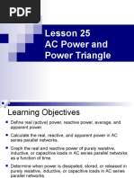 EE301 Lesson 25 AC Power and PWR Triangle