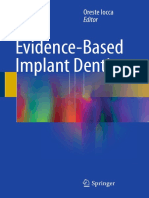 Evidence-Based Implant Dentistry