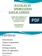 GEOTEXTILES IN TRANSPORTATION APPLICATIONS